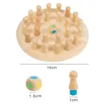Wooden Memory Match Stick Chess - Image 8