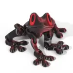 3D Magnetic Frog Figurine – Poseable Jointed Fridge Magnet Decoration - Image 11