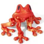 3D Magnetic Frog Figurine – Poseable Jointed Fridge Magnet Decoration - Image 14