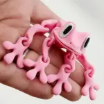 3D Magnetic Frog Figurine – Poseable Jointed Fridge Magnet Decoration - Image 16
