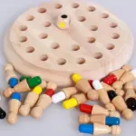 Wooden Memory Match Stick Chess - Image 4