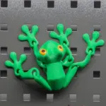 3D Magnetic Frog Figurine – Poseable Jointed Fridge Magnet Decoration - Image 5