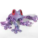 3D Magnetic Frog Figurine – Poseable Jointed Fridge Magnet Decoration - Image 9