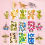 3D Cartoon Puzzle Set for Kids - Image 7