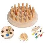 Wooden Memory Match Stick Chess - Image 3