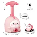 Balloon Pump Racing Car Toy with Astronaut - Image 6