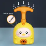 Balloon Pump Racing Car Toy with Astronaut - Image 3