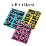 3D Metal Challenge Puzzle Toy - Image 11