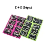3D Metal Challenge Puzzle Toy - Image 10
