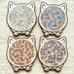 135-Piece Morandi-Colored Cat Shaped Wooden Jigsaw Puzzle - Image 15