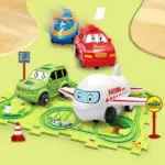 Kids Car Track Puzzle Set - Image 2