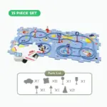 Kids Car Track Puzzle Set - Image 10