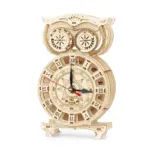 Wooden Owl Clock 3D Puzzle - Image 8