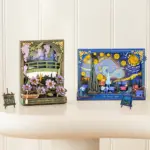 The Starry Night 3D Wooden Puzzle with LED Light – Interactive DIY Wall Art & Home Décor - Image 9