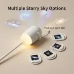 Starry Sky Projector – USB Night Light with Interchangeable Galaxy Discs - Image 14