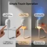 Starry Sky Projector – USB Night Light with Interchangeable Galaxy Discs - Image 17