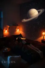 Starry Sky Projector – USB Night Light with Interchangeable Galaxy Discs - Image 2