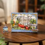 The Starry Night 3D Wooden Puzzle with LED Light – Interactive DIY Wall Art & Home Décor - Image 13