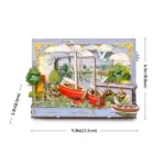 The Starry Night 3D Wooden Puzzle with LED Light – Interactive DIY Wall Art & Home Décor - Image 15