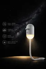 Starry Sky Projector – USB Night Light with Interchangeable Galaxy Discs - Image 4