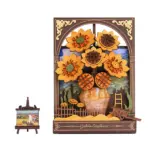 The Starry Night 3D Wooden Puzzle with LED Light – Interactive DIY Wall Art & Home Décor - Image 23