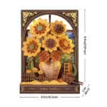 The Starry Night 3D Wooden Puzzle with LED Light – Interactive DIY Wall Art & Home Décor - Image 26