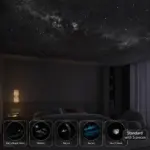 Starry Sky Projector – USB Night Light with Interchangeable Galaxy Discs