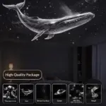 Starry Sky Projector – USB Night Light with Interchangeable Galaxy Discs - Image 25